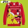 Pokemon Pikachu Santa Pokemon Christmas The First Dreamer Store Limited Ugly Sweater - Narides