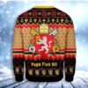 Pope Pius Viii Coat Of Arms Christmas Limited Ugly Sweater - Narides