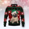 Pug Cute Christmas Ugly Sweater - Narides