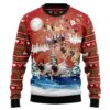 Pug Reindeer Tg51014 Christmas Limited Ugly Sweater - Narides