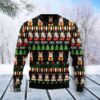 Rabbit Christmas Symbols Christmas Jumper Awesome Ugly Sweater - Narides