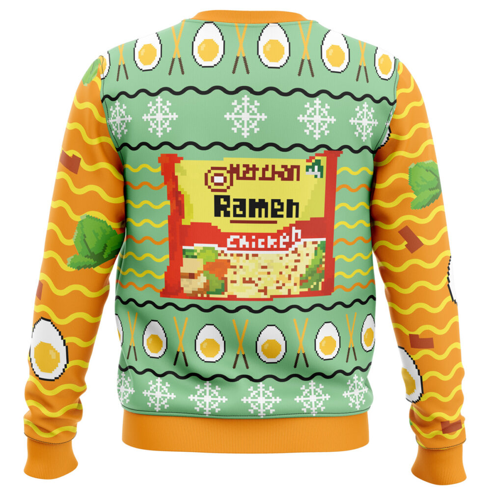 Ramen Ugly Christmas Sweater - Holiday Jumper Sweatshirt - Narides