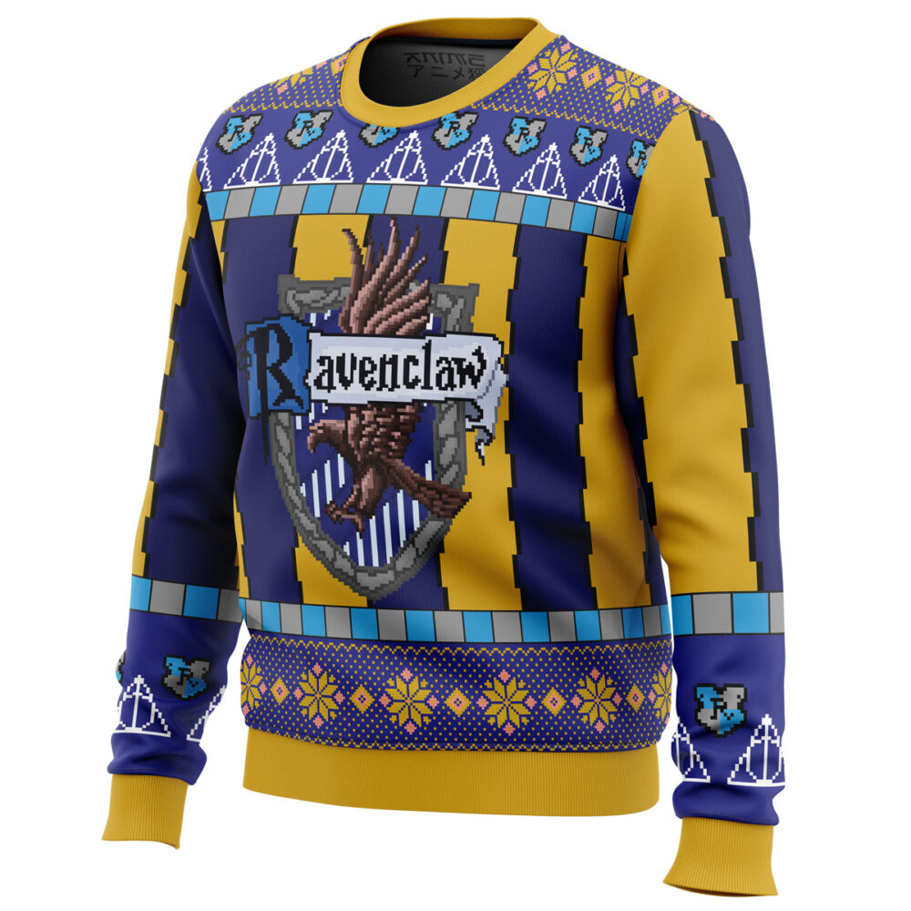 Ravenclaw Harry Potter Ugly Christmas Sweater - Holiday Jumper Sweatshirt - Narides