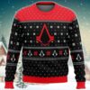 Red Logo Assassins Creed Limited Ugly Sweater - Narides