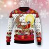 Reindeer And Santa Claus Christmas Us1504 Limited Ugly Sweater - Narides