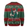 Reindeer Pattern Man Hope Your Christmas Is Lit Christmas Ugly Sweater - Narides