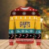 Retro New York Giants Christmas Ugly Sweater - Narides