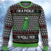 Rick And Morty Pickle Rick Premium Christmas Ugly Sweater - Narides