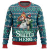 Rising of the Shield Hero Alt Ugly Christmas Sweater - Holiday Jumper Sweatshirt - Narides