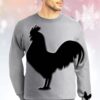 Rooster Diamond Corner Kvh Christmas Crewneck Sweatshirts Merry Christmas Ugly Sweater - Narides