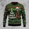 Rottweiler Jolly Christmas Us1793 Ugly Sweater - Narides