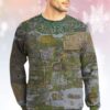 Runescape Map Kvh Christmas Ugly Sweater - Narides