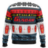 RX 78 Gundam Ugly Christmas Sweater - Holiday Jumper Sweatshirt - Narides