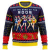 Sailor Moon In the Name of the Moon Ugly Christmas Sweater - Holiday Jumper Sweatshirt - Narides