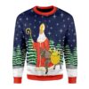 Saint Nicholas Christmas Limited Ugly Sweater - Narides