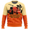 Samurai Champloo The Samurai That Smells Of Sunflower This Christmas Ugly Christmas Sweater - Holiday Jumper Sweatshirt - Narides