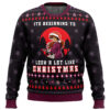 Samurai X Its Beginning To Look a Lot Like Christmas Ugly Christmas Sweater - Holiday Jumper Sweatshirt - Narides