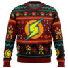 Samus Metroid Ugly Christmas Sweater - Holiday Jumper Sweatshirt - Narides