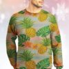 Sand Beach Pineapple Christmas Ugly Sweater - Narides