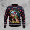 Santa And Bigfoot Are A Couple Christmas Us1498 Awesome Ugly Sweater - Narides