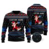 Santa Claus Dab Bowling Christmas Awesome Ugly Sweater - Narides