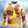 Santa Claus Drunk Beer Funny Troll Xmas Christmas Awesome Ugly Sweater - Narides