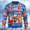 Santa Claus Drunk Beer Troll Happy Xmas Christmas Limited Ugly Sweater - Narides