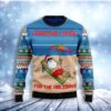 Santa Claus Hanging Loose For The Holidays Christmas Limited Ugly Sweater - Narides