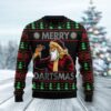 Santa Claus Merry Dartsmas Christmas Limited Ugly Sweater - Narides