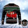 Santa Claus Yorkshire Terrier Christmas Limited Ugly Sweater - Narides