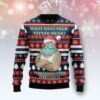 Santa Clause Love Tattoo Christmas Ugly Sweater - Narides