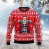 Santa Clause Ride A Motorcycle Christmas Awesome Ugly Sweater - Narides