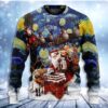 Santa Coming For You Christmas Awesome Ugly Sweater - Narides