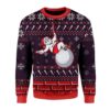 Santa Cyrus Christmas Us3458 Awesome Ugly Sweater - Narides