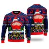 Santa Funny Bah Humbug Party Ideas Christmas Jumper Limited Ugly Sweater - Narides