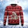 Santa Goat Christmas Ugly Sweater - Narides