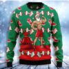 Santa Gym Christmas Awesome Ugly Sweater - Narides