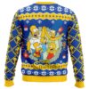 Santa Homer The Simpsons Ugly Christmas Sweater - Holiday Jumper Sweatshirt - Narides