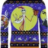 Santa Jack Skellington Nightmare Before Christmas Christmas Ugly Sweater - Narides