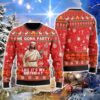 Santa Jesus We Gonna Party Awesome Ugly Sweater - Narides