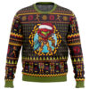 Santa Samus Aran Metroid Ugly Christmas Sweater - Holiday Jumper Sweatshirt - Narides