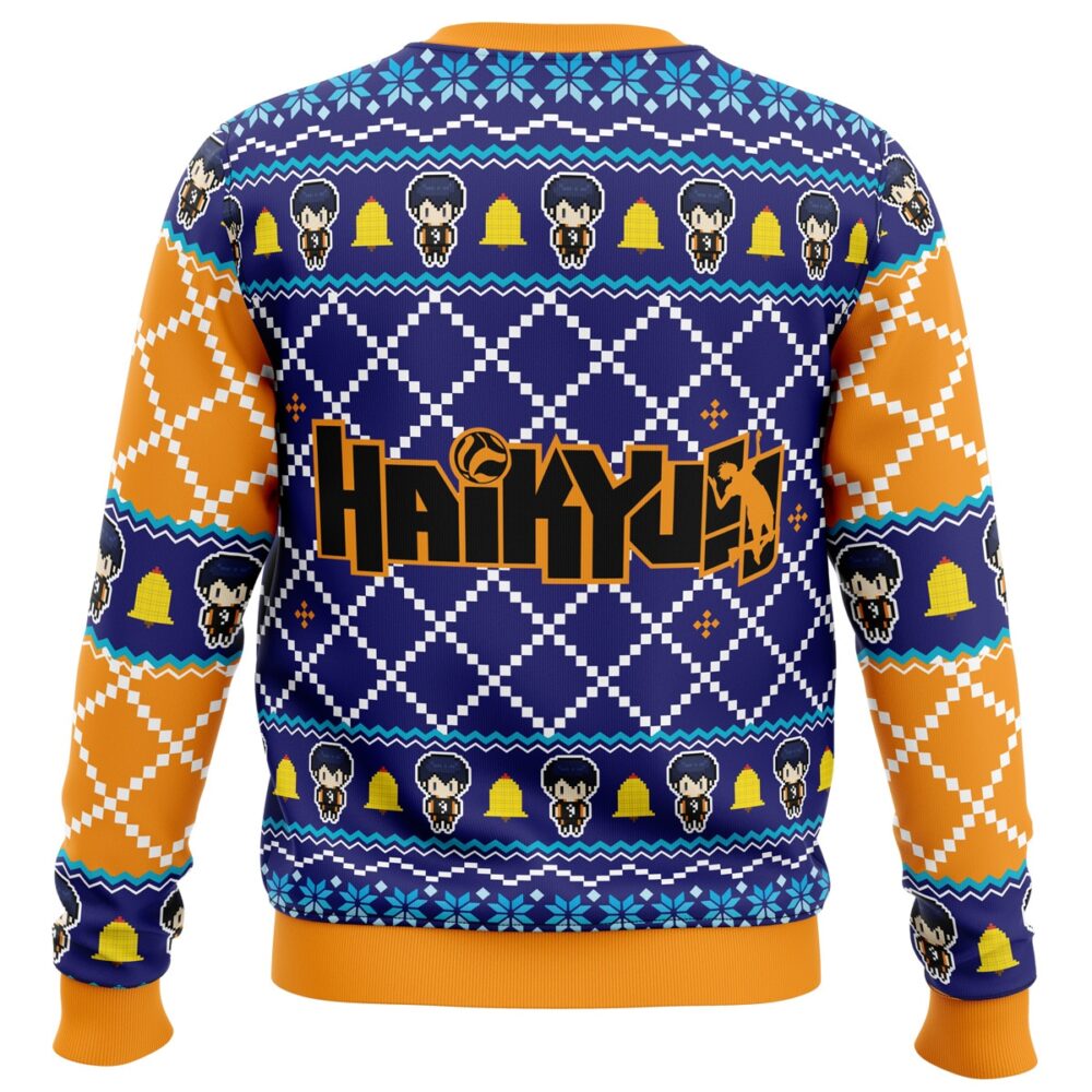 Santa Tobio Haikyuu Ugly Christmas Sweater - Holiday Jumper Sweatshirt - Narides