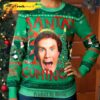 Santas Coming Elf Christmas Jumper Ugly Sweater - Narides