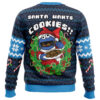 Santa’s Cookies Cookie Monster Ugly Christmas Sweater - Holiday Jumper Sweatshirt - Narides