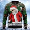 Satan Claus Dj Christmas Limited Ugly Sweater - Narides