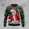 Satan Claus Dj Christmas Us1445 Limited Ugly Sweater - Narides