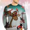 Scottish Terrier Kvh Christmas Awesome Ugly Sweater - Narides