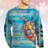 Sea Turtle Our Shell Lttlj Christmas Awesome Ugly Sweater - Narides