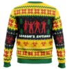 Season's Eatings Zombie Ugly Christmas Sweater - Holiday Jumper Sweatshirt - Narides