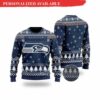 Seattle Football Christmas Seattle Seahawk Christmas 3d Christmas Jumper Awesome Ugly Sweater - Narides